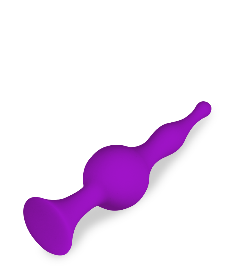 Saugnapf-Analplug Blob