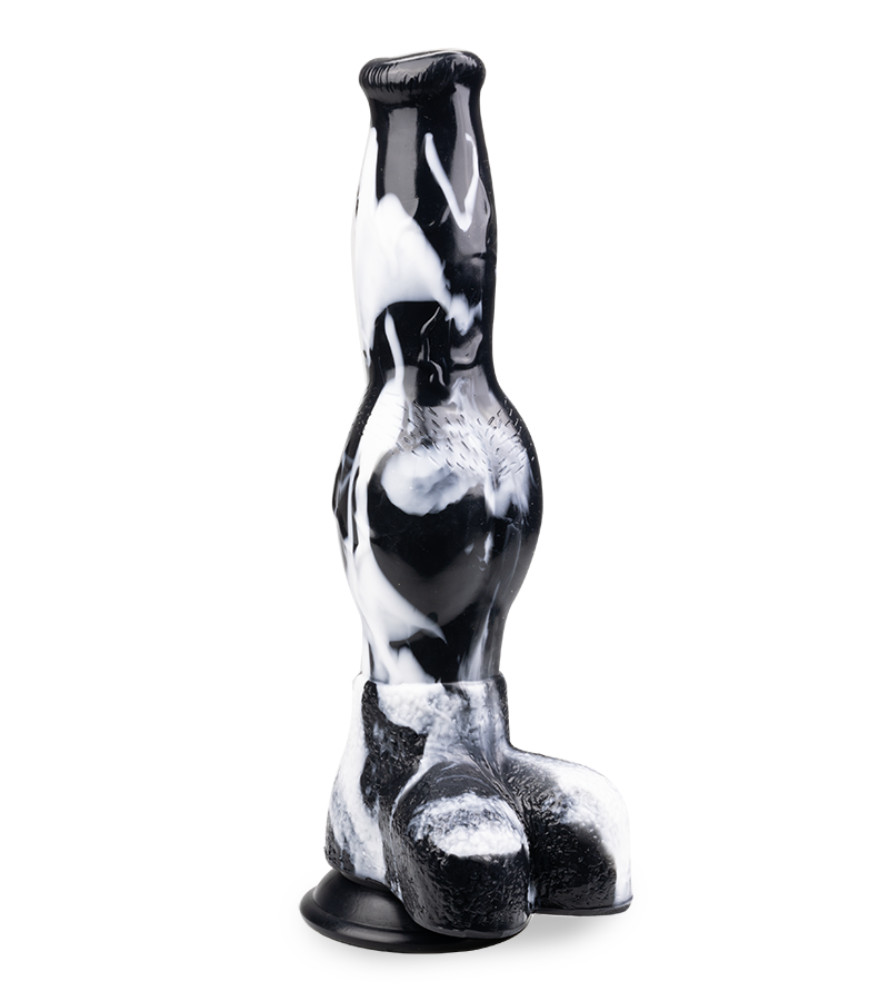 Saugnapf-Dildo Dobermann