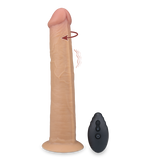 Saugnapf-Dildo mit Vibration und Rotation Jim 25 cm
