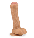 Saugnapf-Dildo mit Vorhaut Matthew