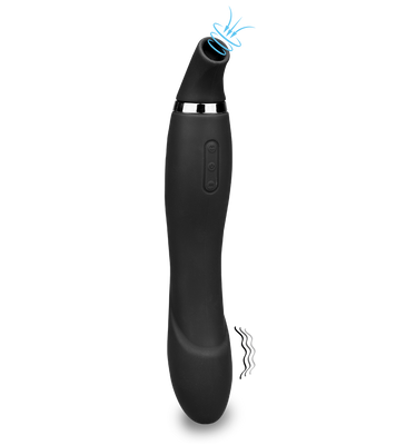Saugvibrator für Klitoris und Brustwarzen Drawn