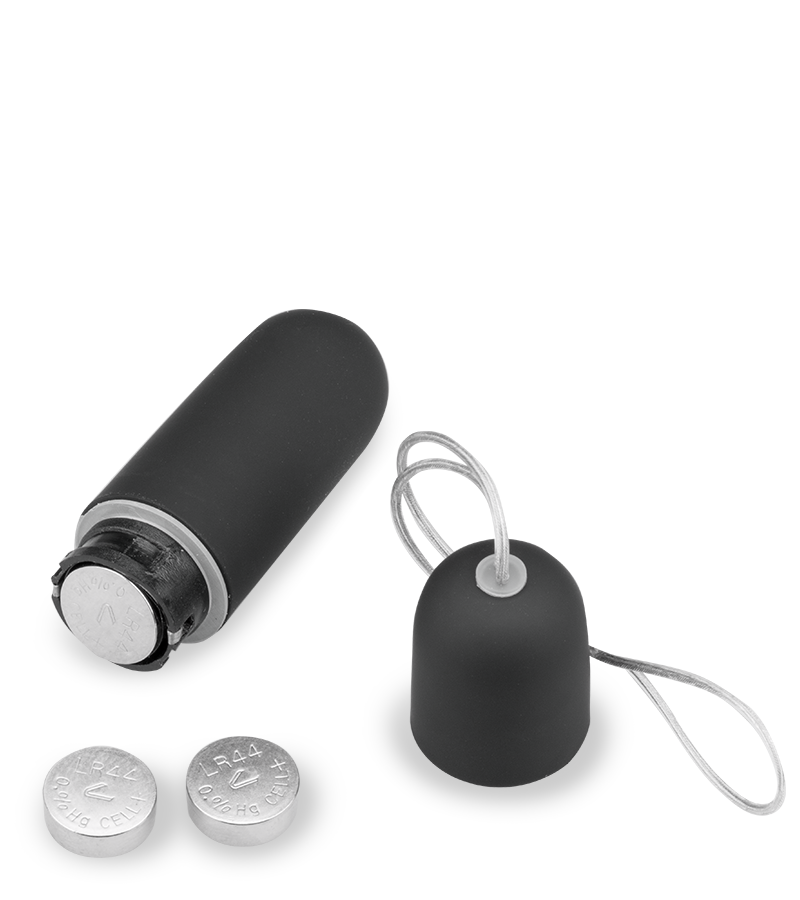 Schmales Vibroei in XS mit Funkfernbedienung