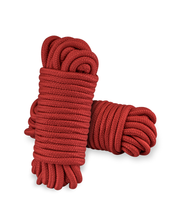 Schwarzes Bondageseil, 10 m