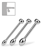 Set aus 3 Harnröhrenplugs Perseverance