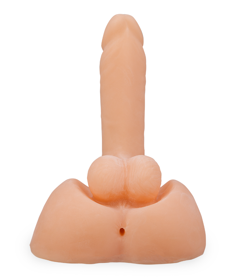 Silikondildo mit Innenskelett