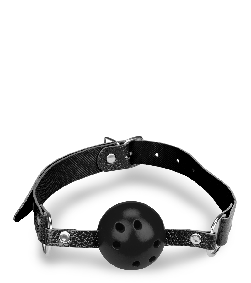 SM-Ballknebel mit Luftlöchern