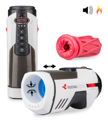 Stoß-Masturbator mit Heizfunktion Airbag Future Pro