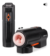 Laden Sie das Bild in den Galerie-Viewer, Stoßmasturbator mit Audiofunktion Turbo Gun