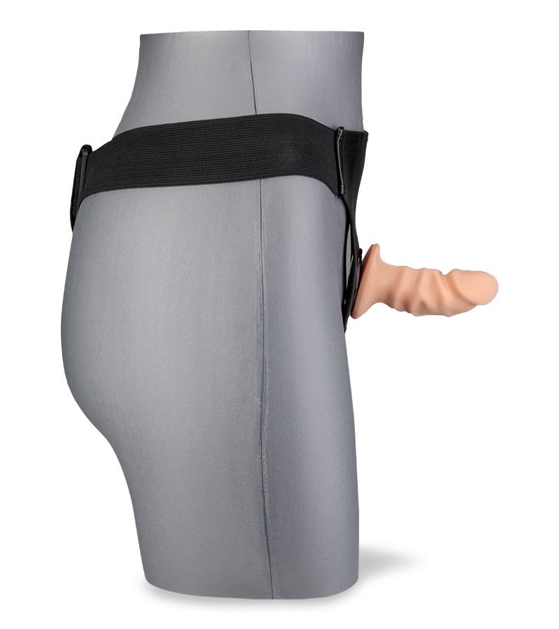 Strap-On-Dildo mit 2 kleinen abnehmbaren Dildos