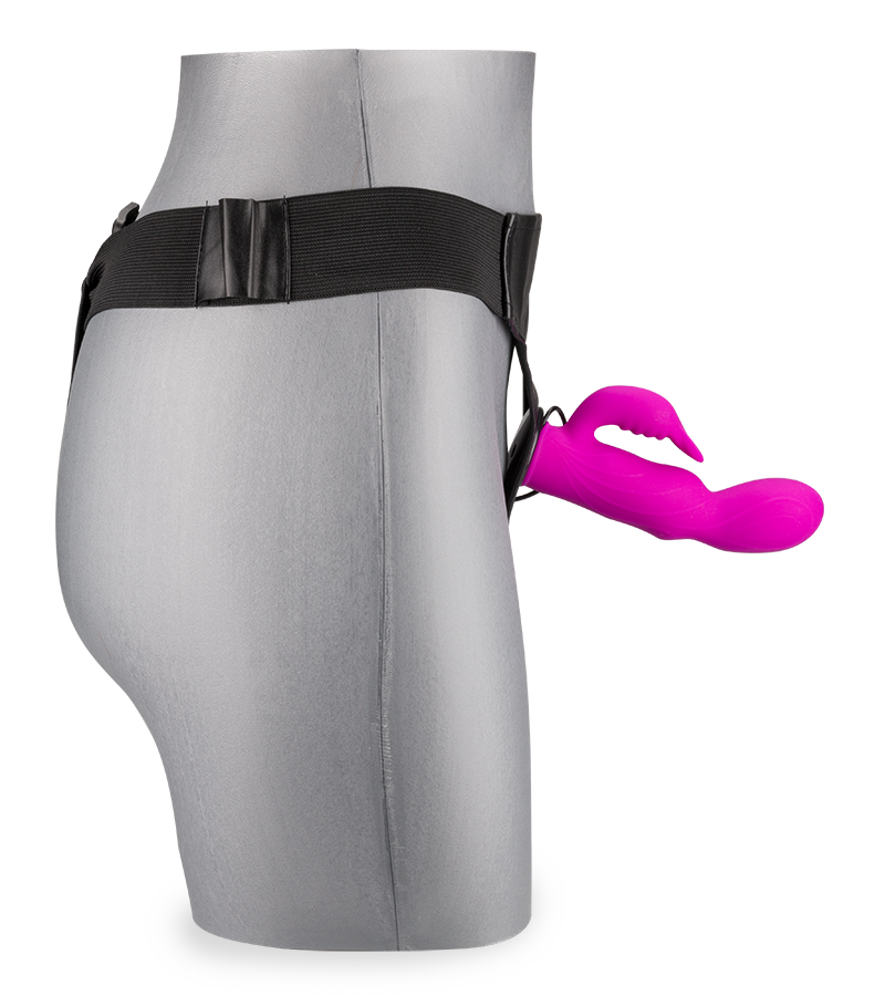 Strap-On-Rabbit mit Vibration