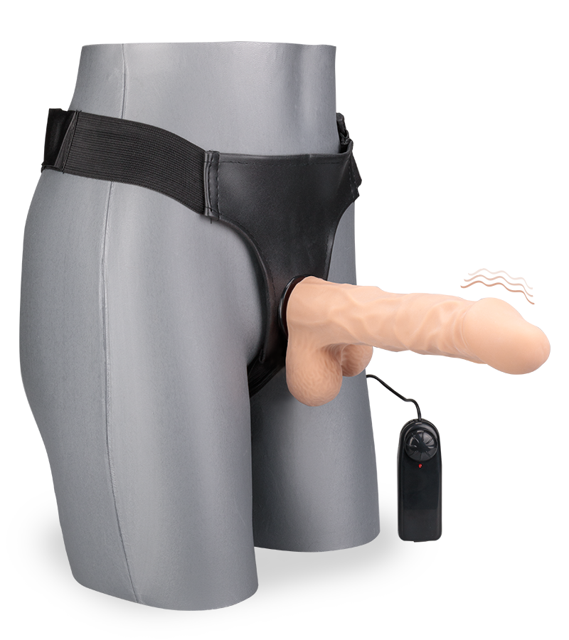 Strapon-Vibrator in XL Brody 21,5 cm