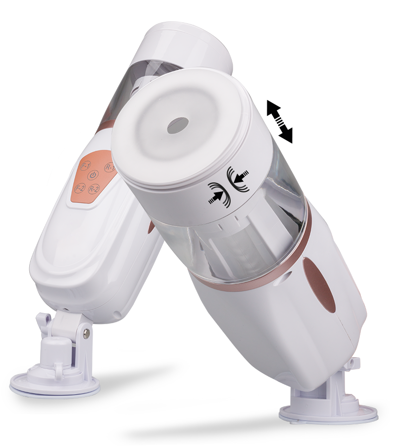 Teleskop-Masturbator Airbag mit Stoßfunktion