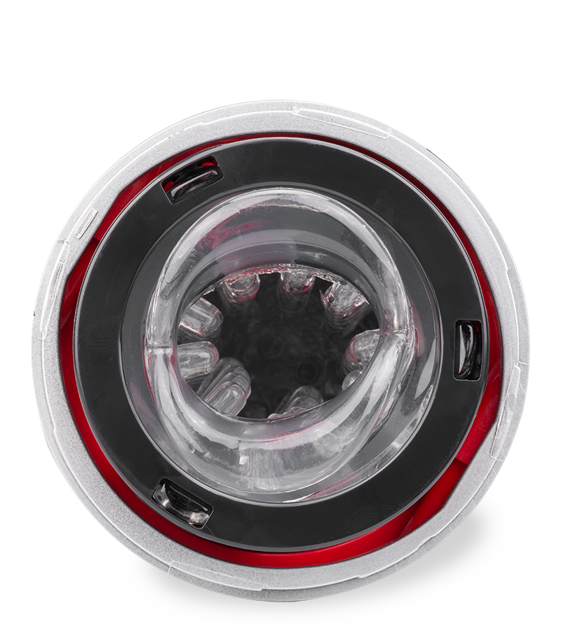 Teleskop-Masturbator mit Stoßfunktion