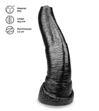Laden Sie das Bild in den Galerie-Viewer, Tierdildo mit Saugnapf Elefant