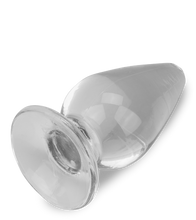 Laden Sie das Bild in den Galerie-Viewer, Transparenter Buttplug mit Saugfuß Softy