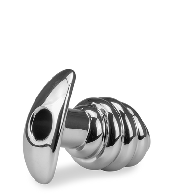 Tunnel-Plug aus Edelstahl Hollow