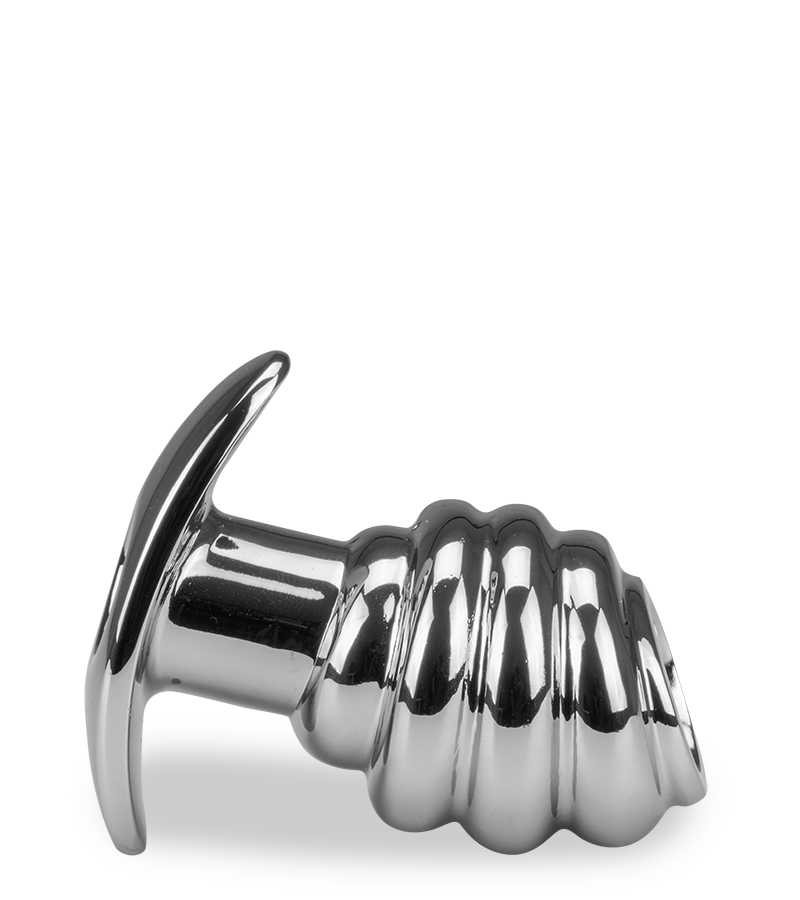 Tunnel-Plug aus Edelstahl Hollow