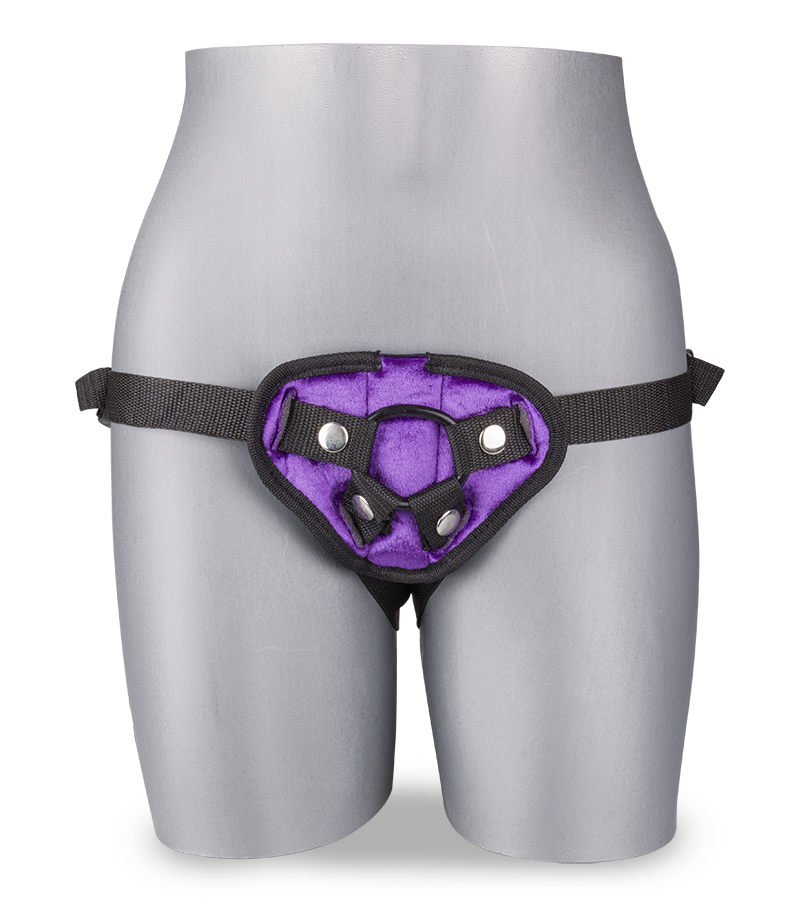 Umschnall-Geschirr für 4 Dildo-Größen