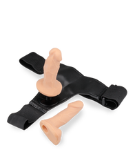 Laden Sie das Bild in den Galerie-Viewer, Umschnaller mit zwei kleinen Analdildos