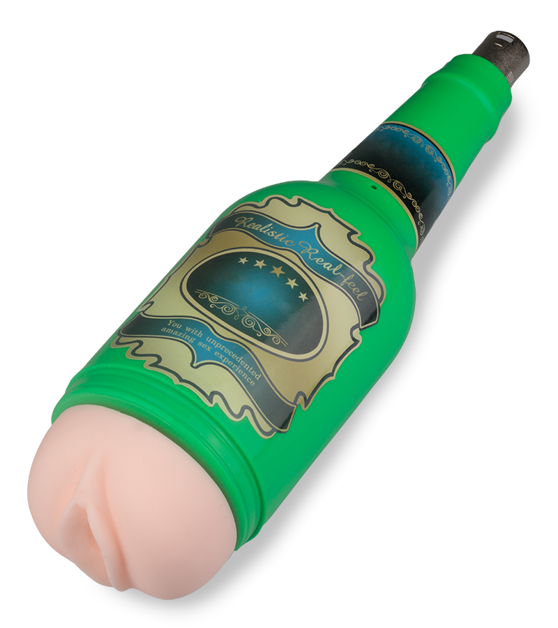Vagina-Aufsatz für Fickmaschine in Grün