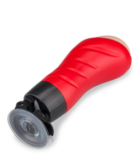 Laden Sie das Bild in den Galerie-Viewer, Vagina-Masturbator mit Gelenk-Saugfuß, 12 Vibrationsmodi