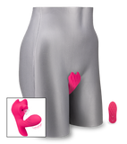 Vibrating Panty mit Druckwellen und Innendildo