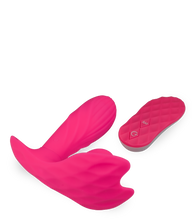 Laden Sie das Bild in den Galerie-Viewer, Vibrating Panty mit Druckwellen und Innendildo
