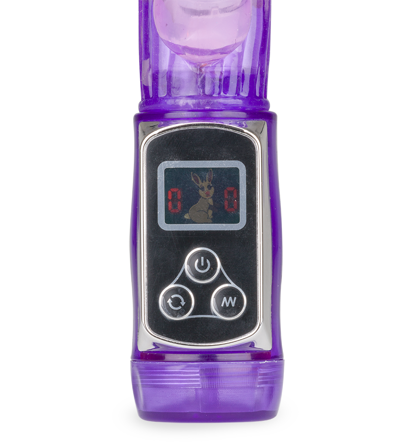 Vibrator Jack Rabbit mit LCD-Display