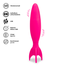 Laden Sie das Bild in den Galerie-Viewer, Vibrator mit 10 Modi Love Rocket