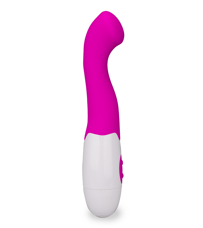 Vibrator mit gebogener Spitze 30 Vibrationsstufen