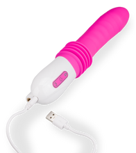 Laden Sie das Bild in den Galerie-Viewer, Vibrator mit Stoßfunktion und Saugfuß