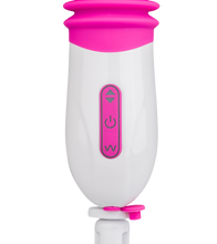 Laden Sie das Bild in den Galerie-Viewer, Vibrator mit Stoßfunktion und Saugfuß