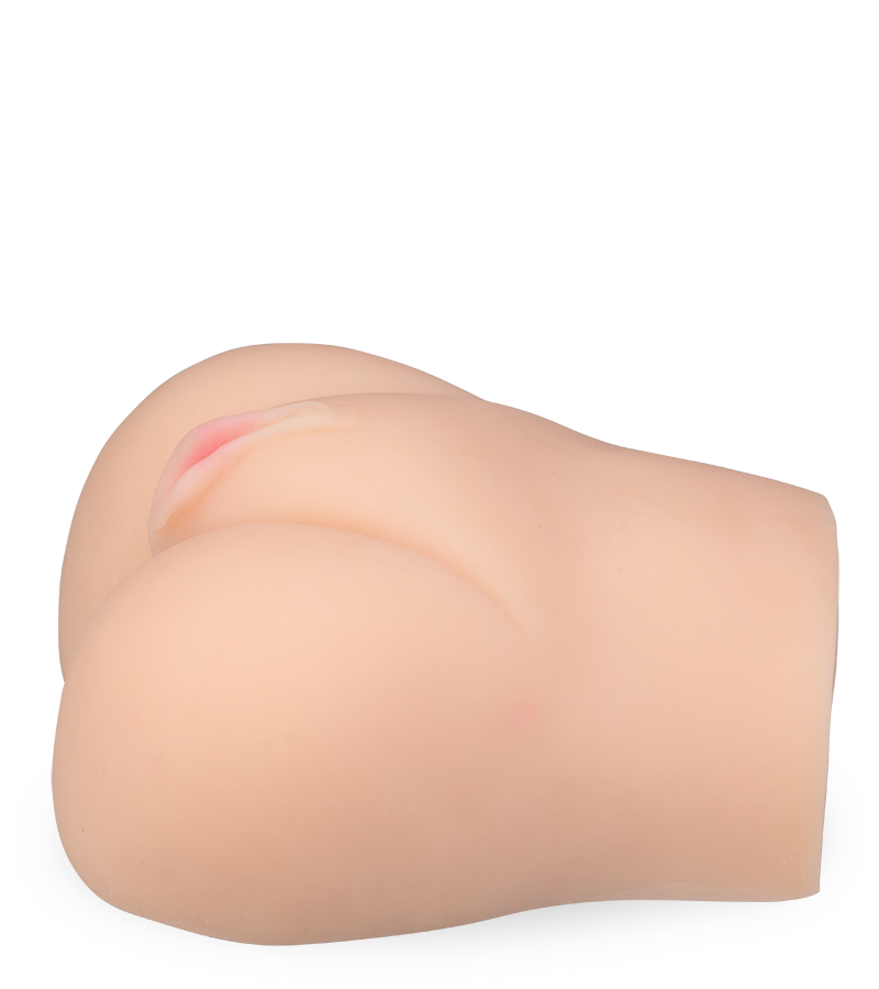 Vibrierende Kunstvagina mit Anus