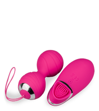 Laden Sie das Bild in den Galerie-Viewer, Vibrierende Liebeskugeln mit Vibrator-Fernbedienung
