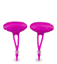 Laden Sie das Bild in den Galerie-Viewer, Vibrierende Silikon-Nippelklemmen