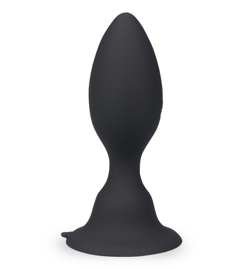 Vibrierender Analplug mit Saugfuß