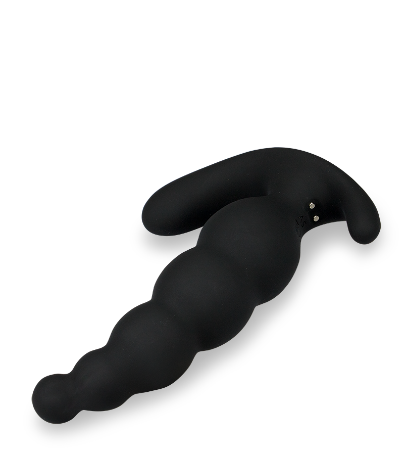 Vibrierender Analstöpsel mit 5 Kugeln Dipper