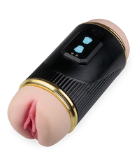 Laden Sie das Bild in den Galerie-Viewer, Vibrierender Masturbator mit Vagina und Mund Wild