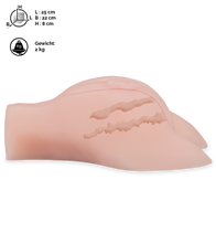 Laden Sie das Bild in den Galerie-Viewer, Vibrierender Po-Masturbator Vagina und Anus