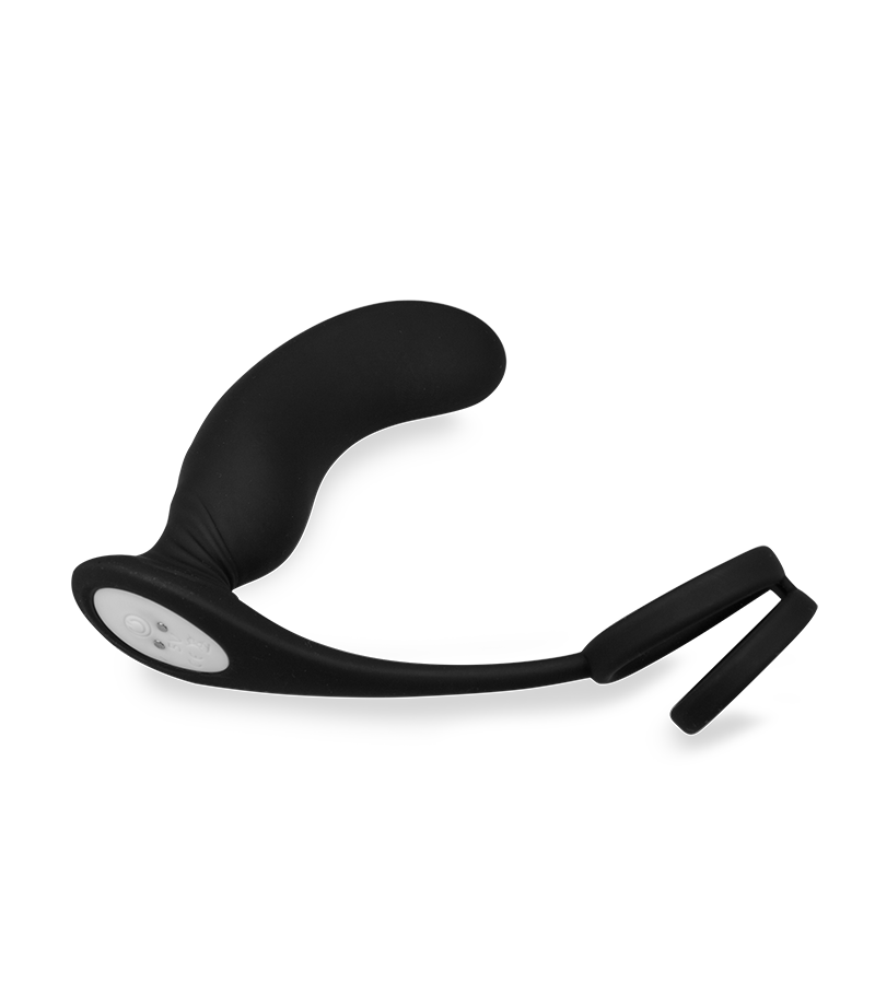 Vibrierender Prostatastimulator mit Cockring Lanco