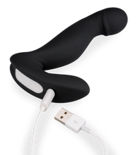 Laden Sie das Bild in den Galerie-Viewer, Vibrierender und rotierender Prostatastimulator Jiggle