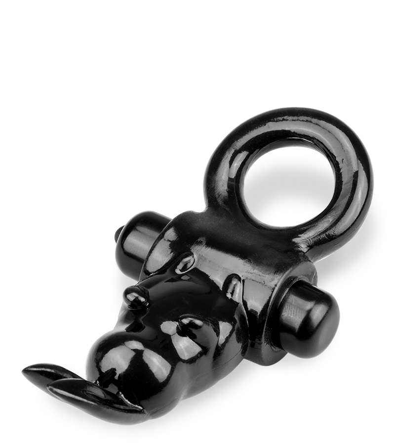 Vibro-Cockring mit 10 Modi Bunny