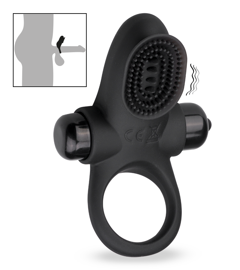 Vibro-Cockring mit Noppen