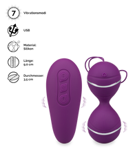 Laden Sie das Bild in den Galerie-Viewer, Vibro-Liebeskugeln mit vibrierender Fernbedienung