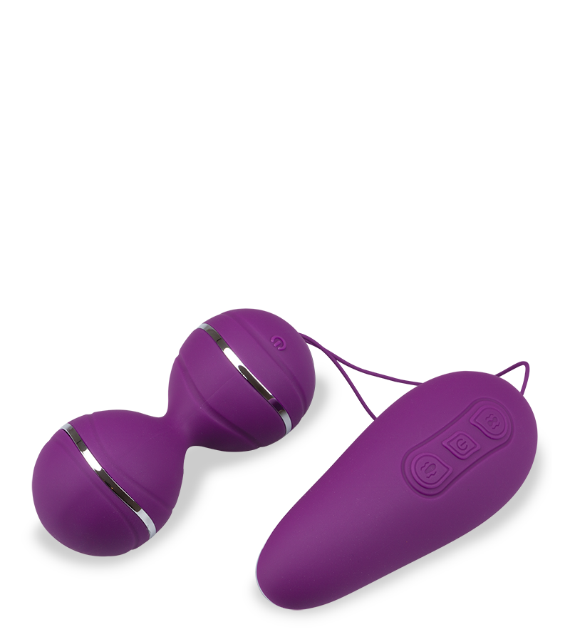 Vibro-Liebeskugeln mit vibrierender Fernbedienung