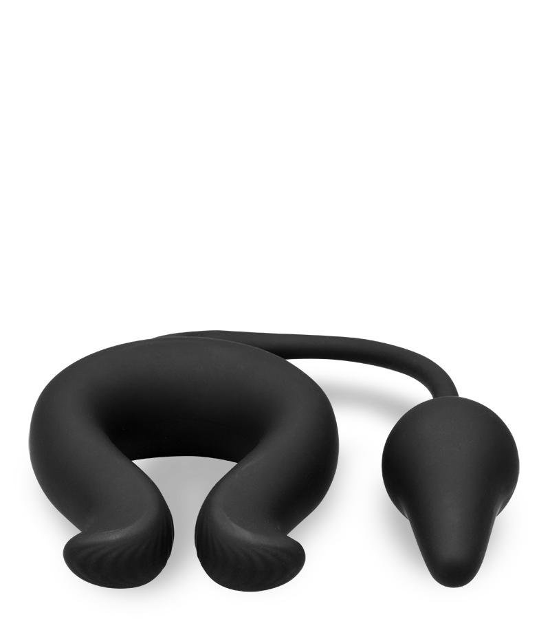 Vibro-Penisring mit Analplug Lucifer