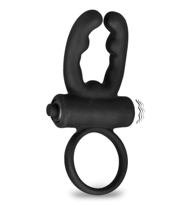 Vibro-Penisring mit Klitorisreizer