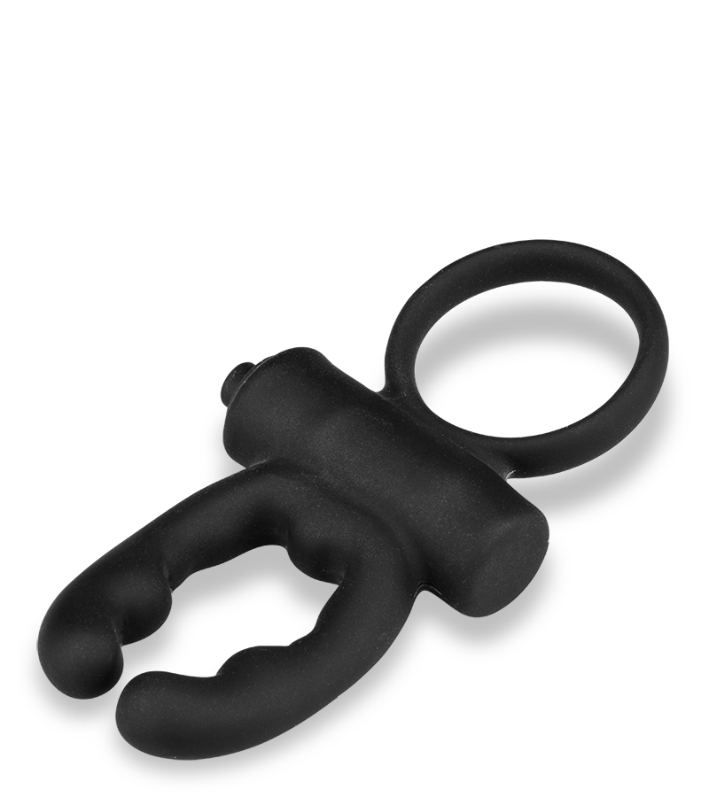 Vibro-Penisring mit Klitorisreizer