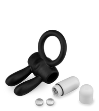 Laden Sie das Bild in den Galerie-Viewer, Vibro-Penisring Rabbit