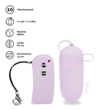 Laden Sie das Bild in den Galerie-Viewer, Vibroei mit Fernbedienung Brava - L